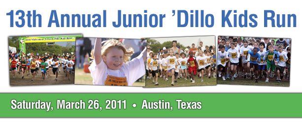 13th Annual Junior Dillo Kids Run - Elementary School Challenge