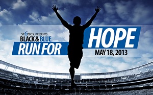 Black and Blue Run for Hope - 10K Results