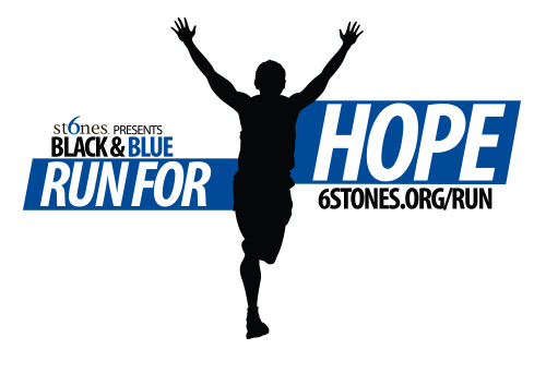 Black and Blue Run For Hope - 10k