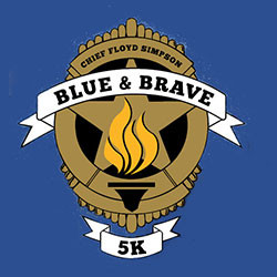 Chief Floyd Simpson Brave & Blue Run